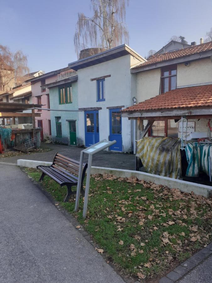 Charmant Appartement A 150 M Des Thermes Et Du Centre Ville 托农莱班 外观 照片