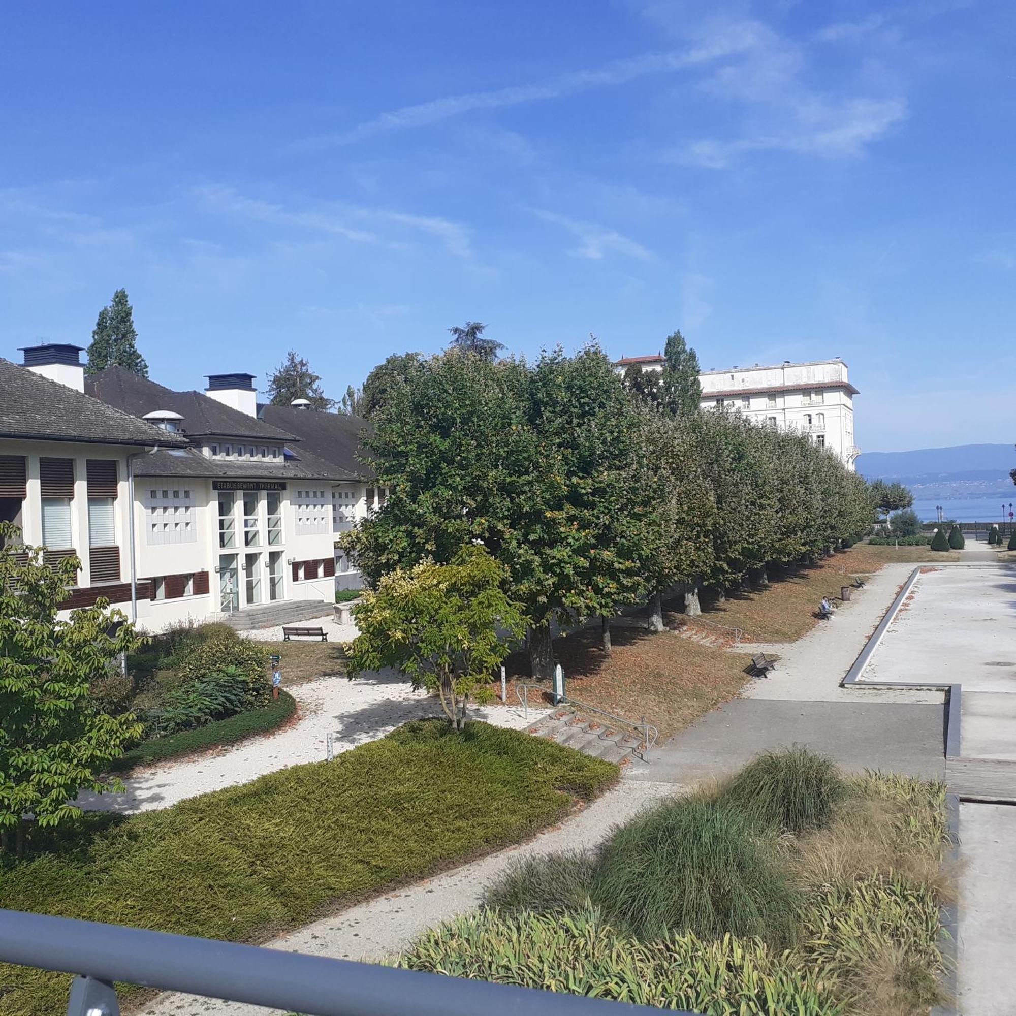 Charmant Appartement A 150 M Des Thermes Et Du Centre Ville 托农莱班 外观 照片